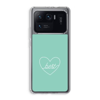 Best heart pastel: Xiaomi Mi 11 Ultra Transparant Hoesje