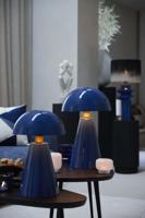 Light & Living Design tafellampSurrina blauw Ø 31cm - 1890480