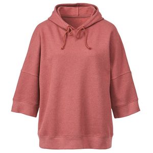 Sweatshirt van bio-katoen, klei Maat: 44/46