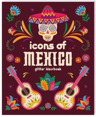 Icons of Mexico Glitter Kleurboek