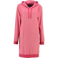 Cawö Cawö Dames Lange Hoodie 818 Koralle XS