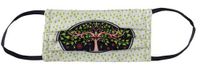 Mondkapje/Yogi Masker Tree of Life Wit