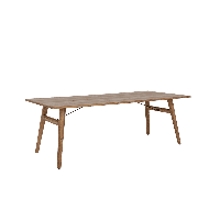 Tower Living Eettafel 'Aura' Acaciahout, 180 x 90cm