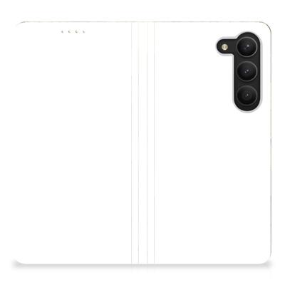 Book Wallet Case voor Samsung Galaxy S23 Wooden Cubes