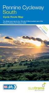 Fietskaart Cycle Map Pennine Cycleway South | Sustrans