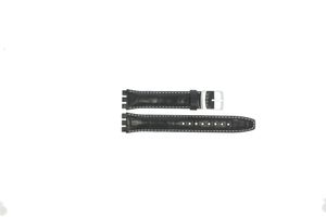 Horlogeband Universeel 516431.91.17.C Leder Zwart 17mm