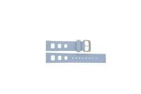 Horlogeband Zodiac ZO2230 / ZO2237 Rubber Lichtblauw 20mm