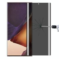 Voor Samsung Galaxy Note20 Ultra 9H 3D Gebogen Anti-gluren full screen gehard glas film