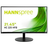 Hannspree HC 225 HFB 54,5 cm (21.4") 1920 x 1080 Pixels Full HD LED Zwart - thumbnail