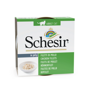 Schesir in Gelei Kip natvoer kat 85gr