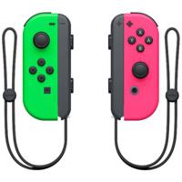 Nintendo Joy-Con Zwart, Groen, Roze Bluetooth Gamepad Analoog/digitaal Nintendo Switch - thumbnail