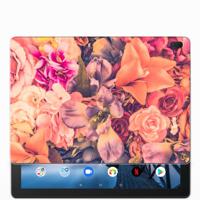 Lenovo Tab E10 | Siliconen hoesje | Bosje Bloemen