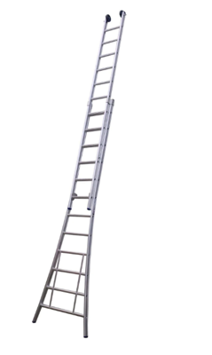 Little jumbo Opsteekladder SuperPRO geanodiseerd uitgebogen bomen - 1250400218