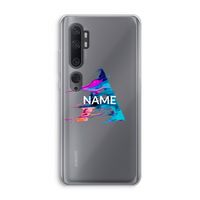 Abstract Spectrum: Xiaomi Mi Note 10 Transparant Hoesje