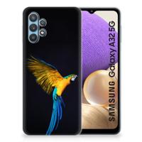 Samsung Galaxy A32 5G | TPU Hoesje | Papegaai