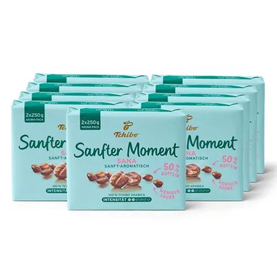 Tchibo - Sanfter Moment Sana Gemalen koffie - 9x 500g (2x 250g)