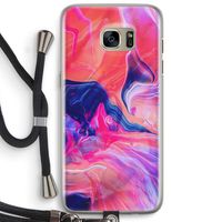 Earth And Ocean: Samsung Galaxy S7 Edge Transparant Hoesje met koord