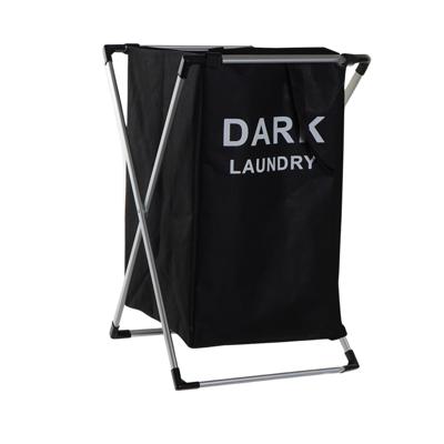 Wasmand Profi - 1x opvang waszak - 60L compartiment - Dark - 39 x 38 x 60 cm - aluminium frame Wasmand Profi - 1x opvang waszak - 60L compartiment - Dark - 39 x 38 x 60 cm - aluminium frame