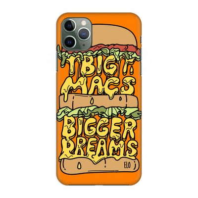 Big Macs Bigger Dreams: Volledig geprint iPhone 11 Pro Max Hoesje