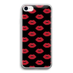 Lips: iPhone SE 2020 Transparant Hoesje