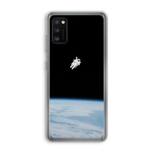 Alone in Space: Samsung Galaxy A41 Transparant Hoesje