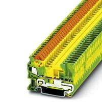 Phoenix Contact 3050099 Aardklem 3-etages 5.2 mm Snelaansluiting Groen, Geel 50 stuk(s)