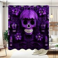 Halloween decor gordijntapijt voor woonkamer slaapkamer, muur scheidingswand gordijn ophangtule/oogje voor deuropening, keukengordijnen voor kamerscheider Lightinthebox