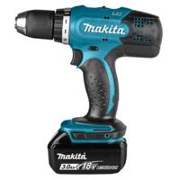 Makita accu boor-/schroefmachine - DDF453RFE - 18V - 2x3.0 Ah accu en snellader - in koffer - thumbnail