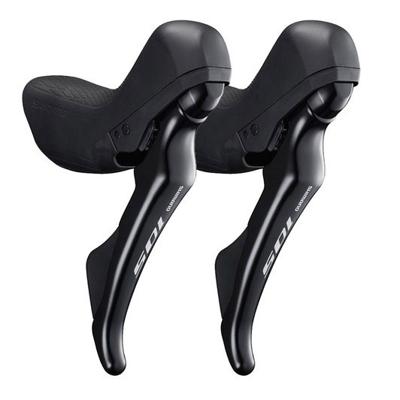 Shimano Versteller-/remhendelset 2 x 11 speed 105 st-r7000 - zwart