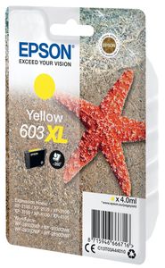Epson inktcartridge 603 XL, 4 ml, OEM C13T03A44010, geel
