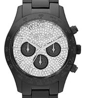 Horlogeband Michael Kors MK5668 Staal Zwart 22mm