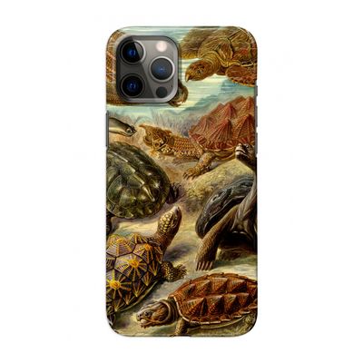 Haeckel Chelonia: Volledig geprint iPhone 12 Hoesje