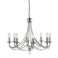 Searchlight KroonluchterMaypole 8-lichts - 6348-8SS