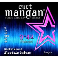 Curt Mangan Nickel Wound 9-42 snarenset voor elektrische gitaar - thumbnail