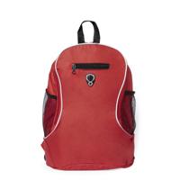 Rugzak - rood - 21.5 liter - backpack met flessenhouder - schooltas - 40 cm