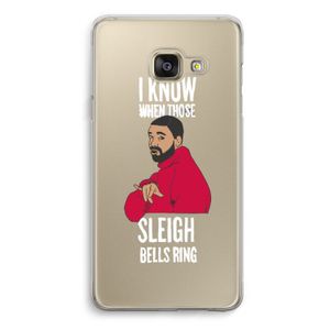 Sleigh Bells Ring: Samsung A3 (2017) Transparant Hoesje