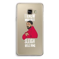 Sleigh Bells Ring: Samsung A3 (2017) Transparant Hoesje