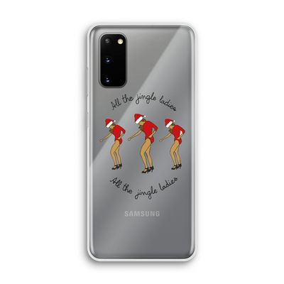 Jingle Ladies: Samsung Galaxy S20 Transparant Hoesje