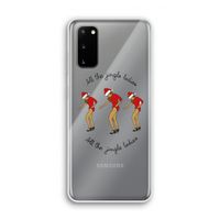 Jingle Ladies: Samsung Galaxy S20 Transparant Hoesje