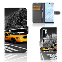 Huawei P30 Pro | Flip Cover | New York Taxi