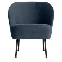 BePureHome Vogue Fauteuil - Fluweel - Teal - 69x57x70