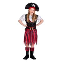 Boland Kinderkostuum Piraat Annie, 7-9 jaar