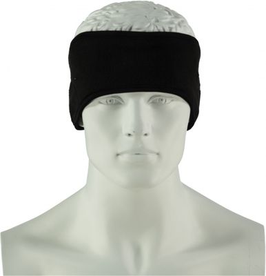 Heat Keeper hoofdband heren polyester zwart one-size