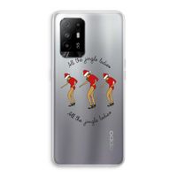 Jingle Ladies: Oppo A94 5G Transparant Hoesje