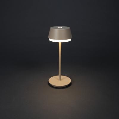 KonstSmide TafellampjeLyon zandkleur met RGB functie - 7830-330