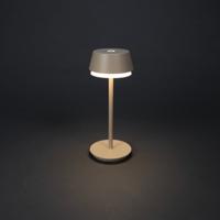 KonstSmide TafellampjeLyon zandkleur met RGB functie - 7830-330