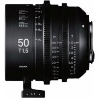Sigma 50mm T1.5 FF F/CE Cine FF High Speed Prime FF Canon EF Metric - thumbnail