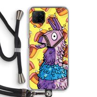 Loot Burger: Huawei P40 Lite Transparant Hoesje met koord