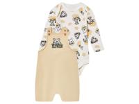 2-delige babyset met romper en body (Winnie de Poeh beige, 74/80)