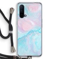 Fantasie pastel: OnePlus Nord CE 5G Transparant Hoesje met koord